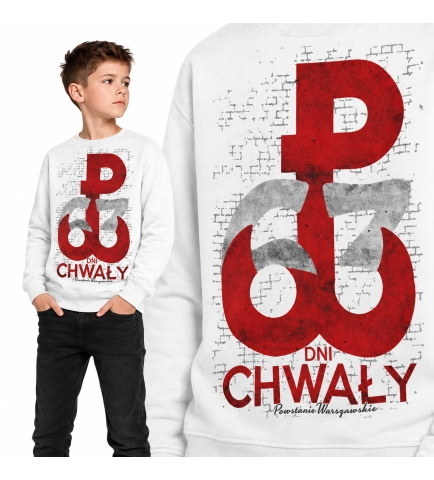 Bluza dziecięca PATRIOTYCZNA 63 DNI CHWAŁY